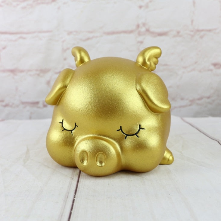 Flying Gold Pig Piggy Bank