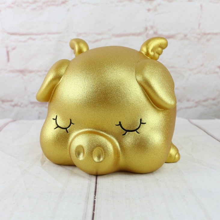 Flying Gold Pig Piggy Bank