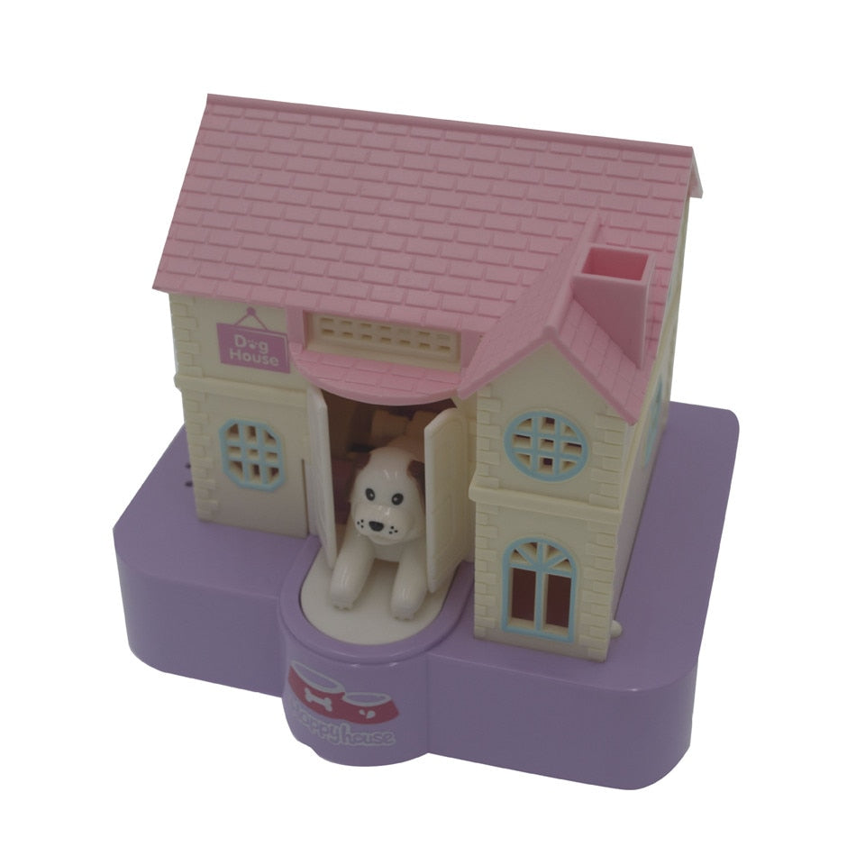 Cute Dog House Piggy Bank