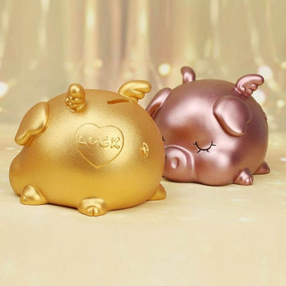 Flying Gold Pig Piggy Bank