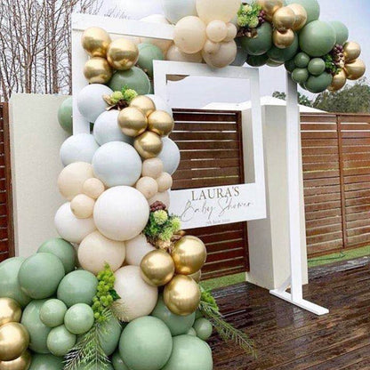 Bean Paste Green Balloon Wedding Kit