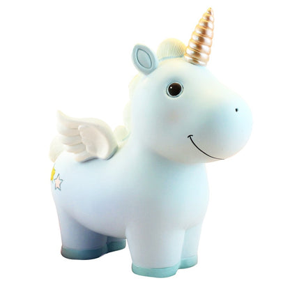 Pink Unicorn Kids Piggy Bank