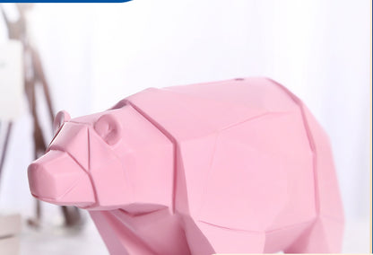 Cartoon Polar Bear Piggy Bank