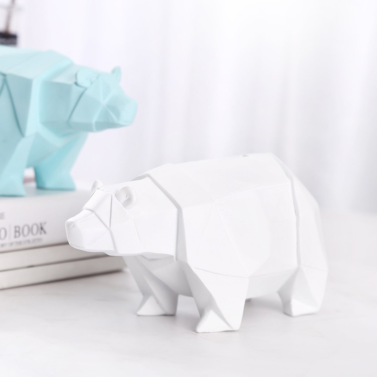 Cartoon Polar Bear Piggy Bank