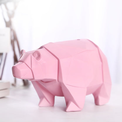 Cartoon Polar Bear Piggy Bank