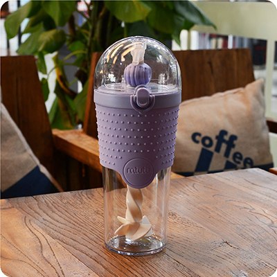 500ML Kids Plastic Water Bottle Blender