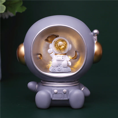 Large Astronaunt LED Piggy Bank