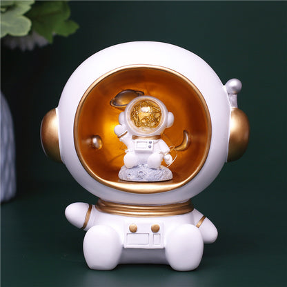 Large Astronaunt LED Piggy Bank