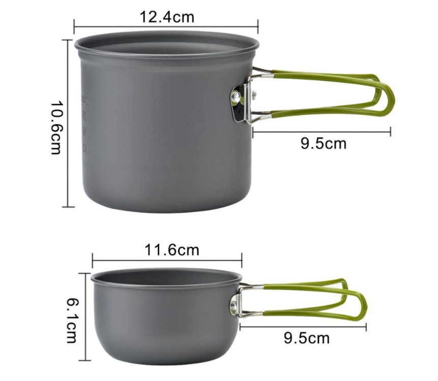 Camping Stove Pot Set