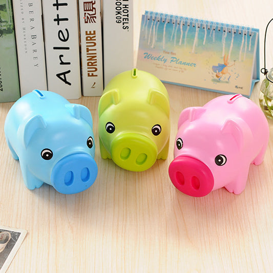 Color pig piggy bank