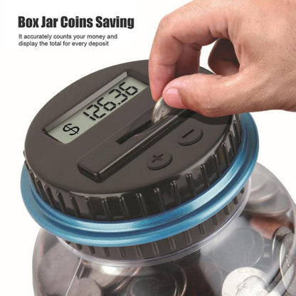 Electronic Digital Counting Piggy Bank