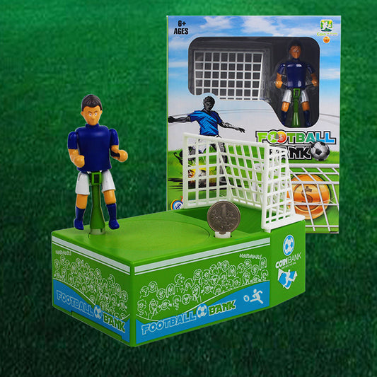 Soccer football piggy bank