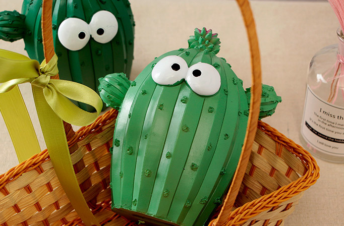 Cactus Piggy Bank