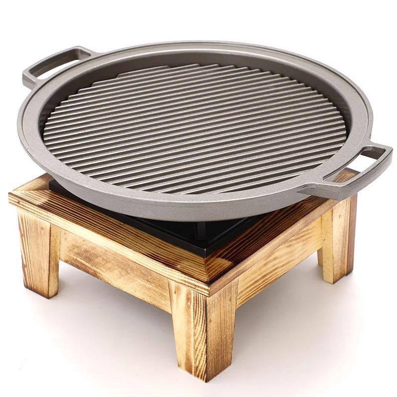 Striped Round Plaid Grill