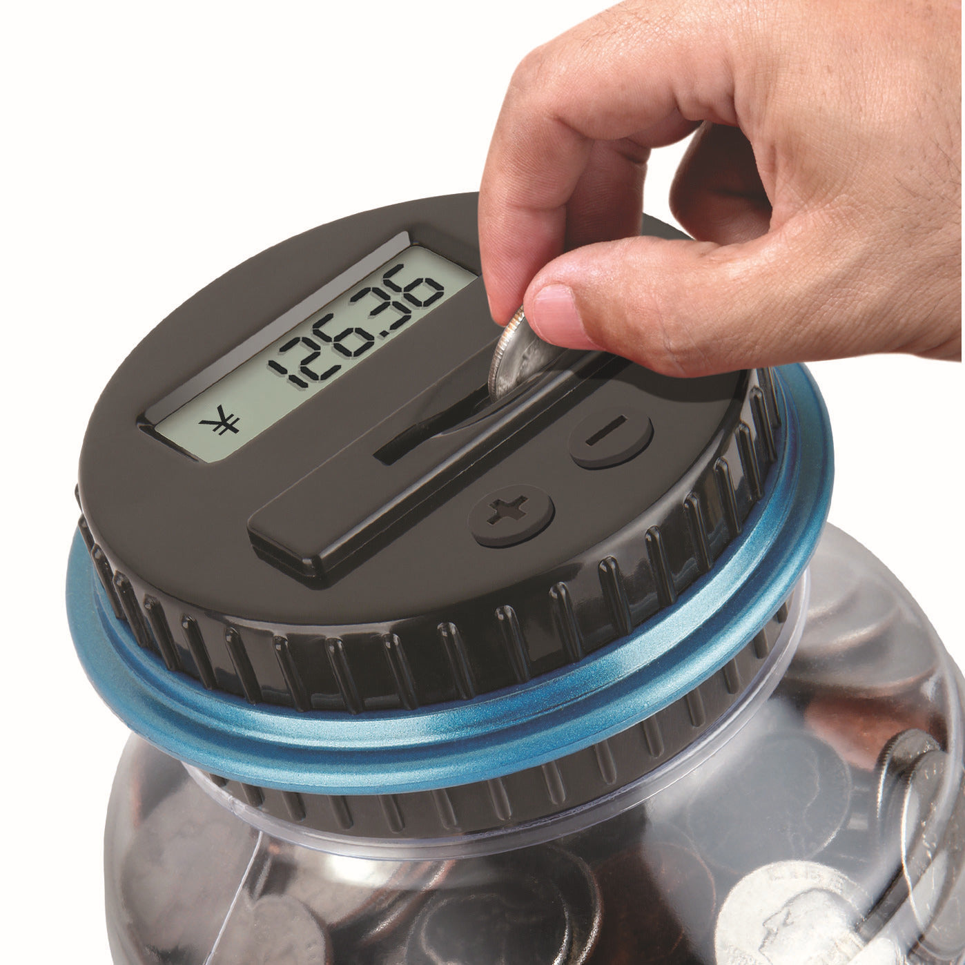 Electronic Digital Counting Piggy Bank