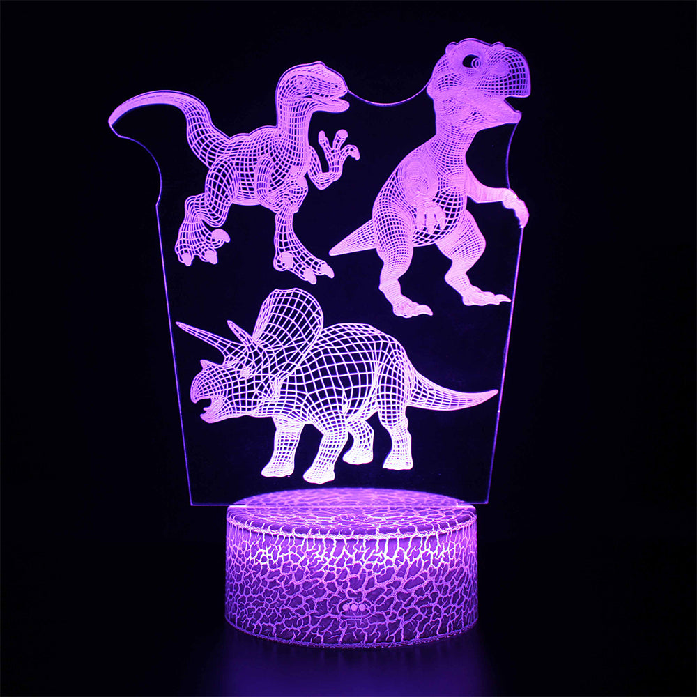 3D Dinosaur USB Bedside Lamp