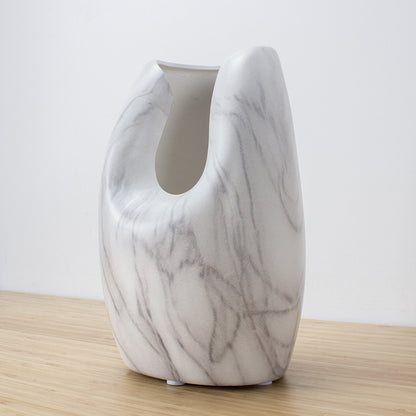 Marbled Ceramic Vase