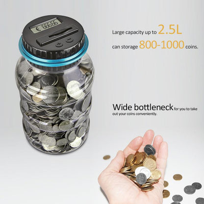 Electronic Digital Counting Piggy Bank