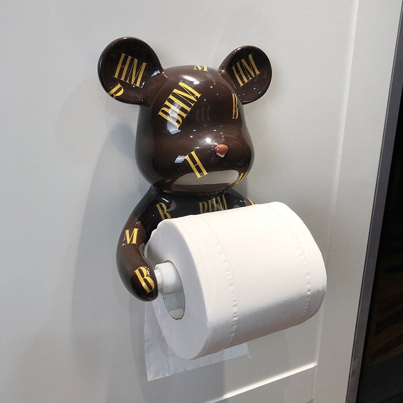 Bear Tissue Roll Holder