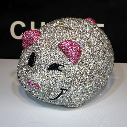 Full-Diamond Pig Piggy Bank