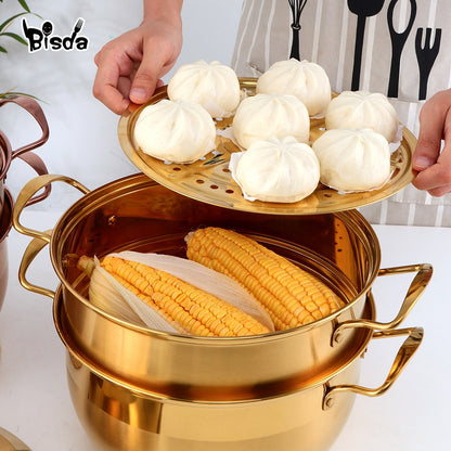 3 Layer Pot Steamer Cooker