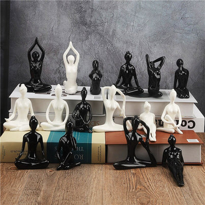 Ceramic Yoga Poses