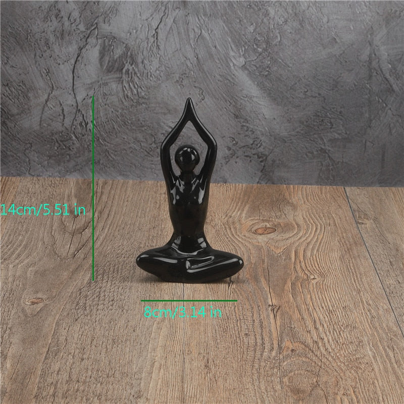 Ceramic Yoga Poses