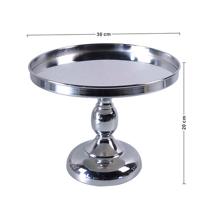 Sliver Desert Cake Stand Set