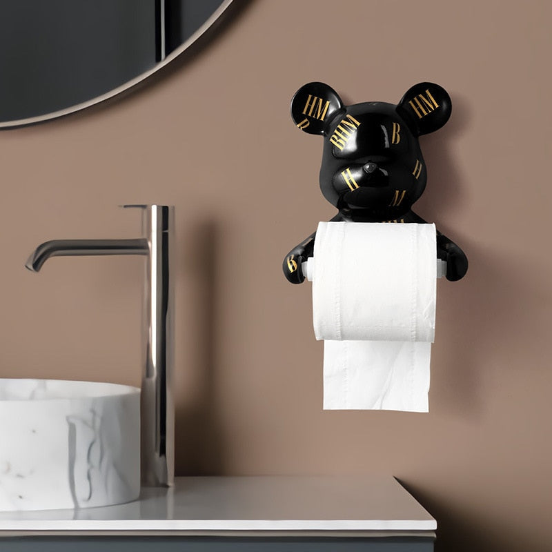 Bear Tissue Roll Holder