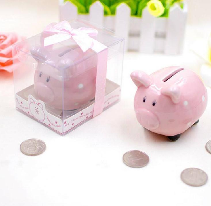 50pcs Ceramic Piggy Bank Girl/Boy