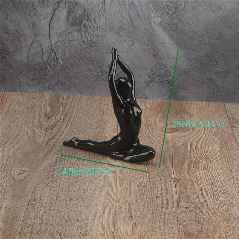 Ceramic Yoga Poses