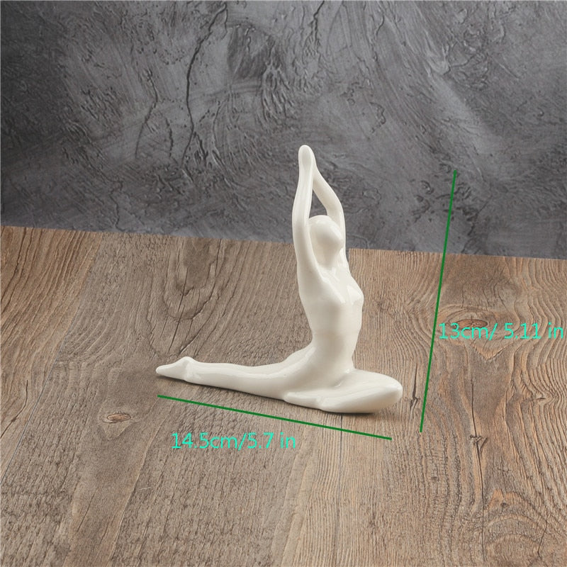 Ceramic Yoga Poses