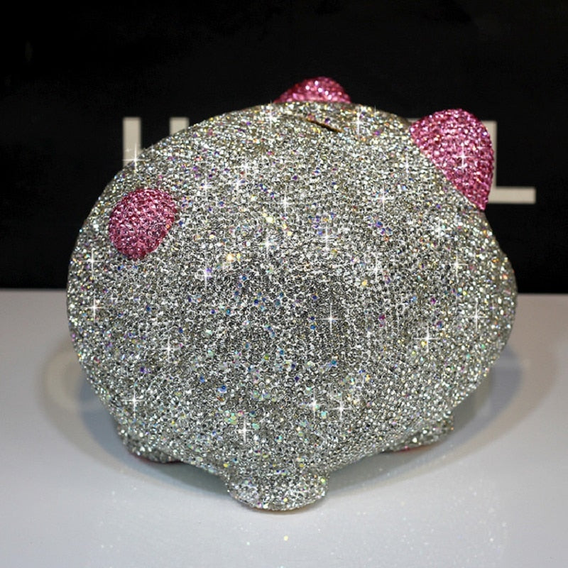 Diamind pig piggy bank