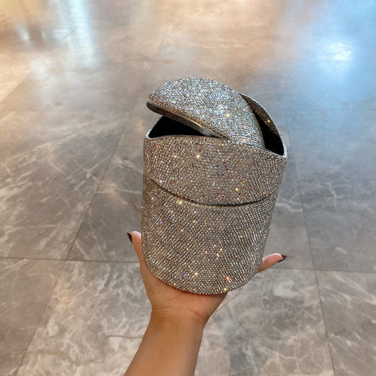 Diamond Trash Can