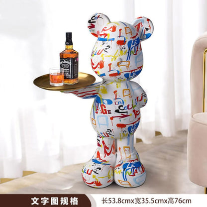 76cm Large Graffiti Bear