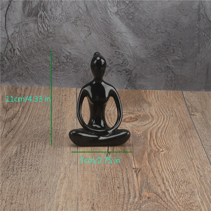 Ceramic Yoga Poses