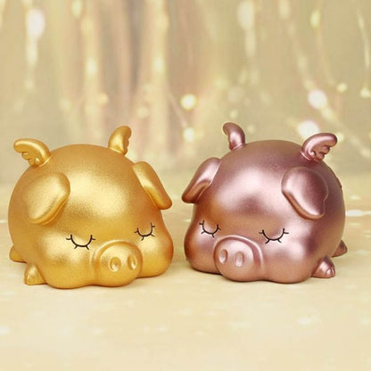 Flying Gold Pig Piggy Bank