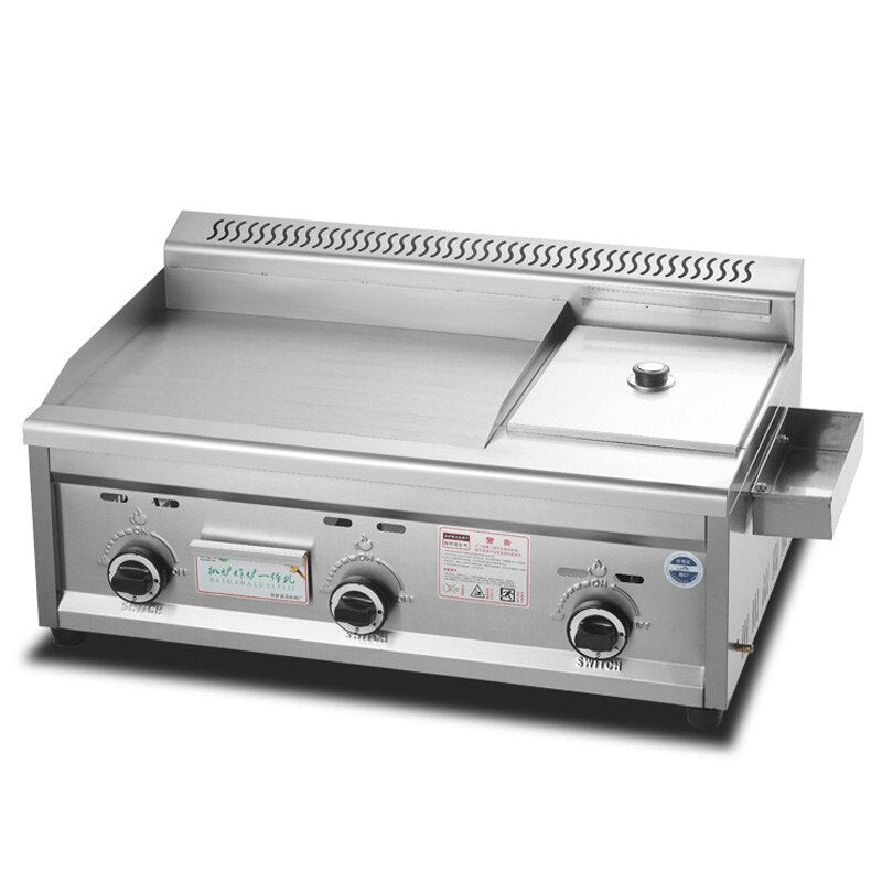 Commercial Gas Grill Deep Fryer