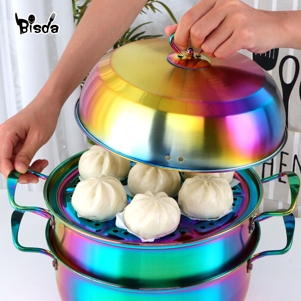 3 Layer Pot Steamer Cooker