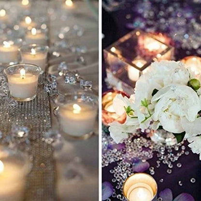 2000pcs Diamond Confetti Centerpiece