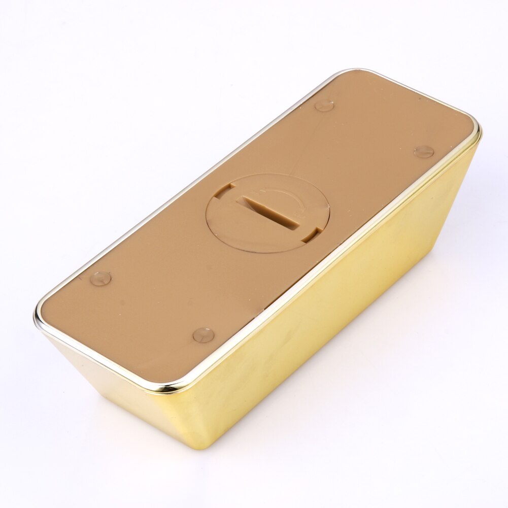 Gold Bullion Brick Piggy Bank