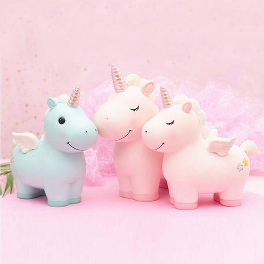 Cartoon Animal Unicorn Piggy Bank