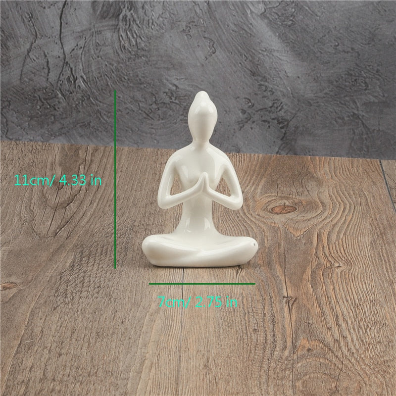 Ceramic Yoga Poses