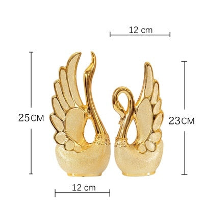 2PCS/SET Swan Decor