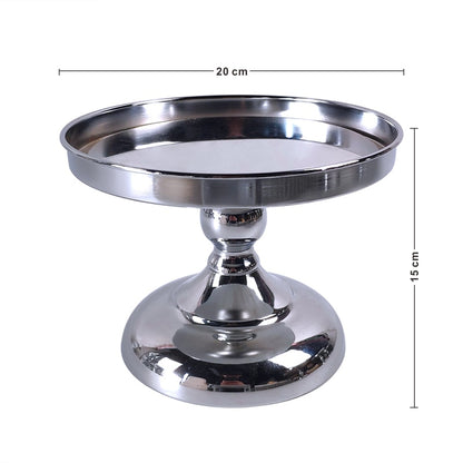 Sliver Desert Cake Stand Set