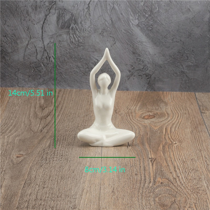 Ceramic Yoga Poses