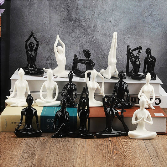 Ceramic Yoga Poses