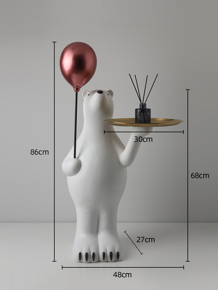 Polar Bear Landing Decor