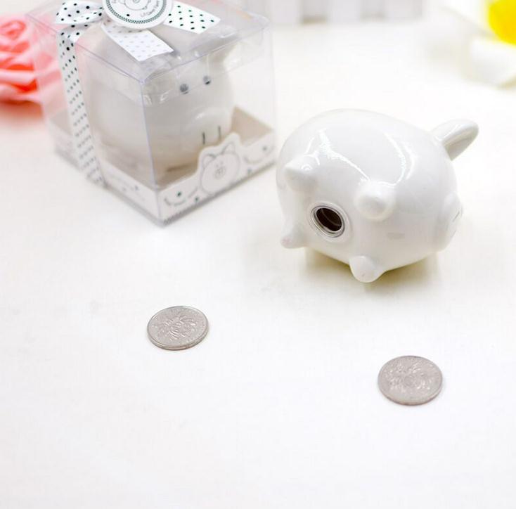 50pcs Ceramic Piggy Bank Girl/Boy