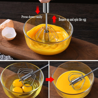 Hand Pressure Semi-Automatic Egg Beater